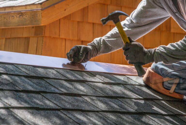 Roof Flashing Repair in Hampton Bays